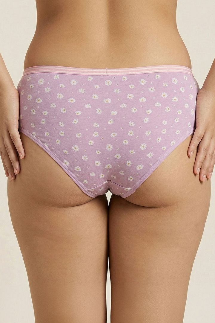 Zivame Regular Rise Full Coverage Hipster Panty (Pack of 3) - Multicolor — image 7